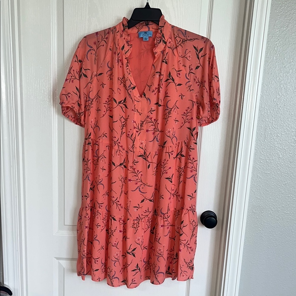 Floral Short Sleeve Dress